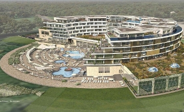Five-Star Spa Hotel Under Construction in Heviz in Hungary