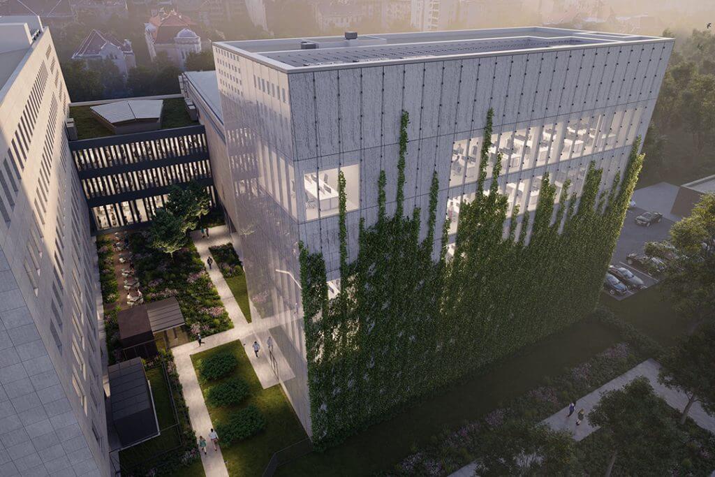 The Office Development Next to Városliget Has Reached its Highest Point