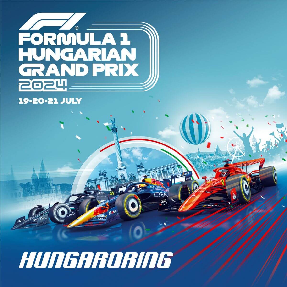 Watch: Formula 1 Hungarian Grand Prix, 19 - 21 July