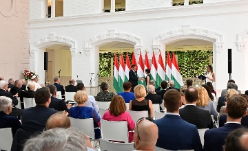 Hungarian Olympic Heroes Receive State Awards