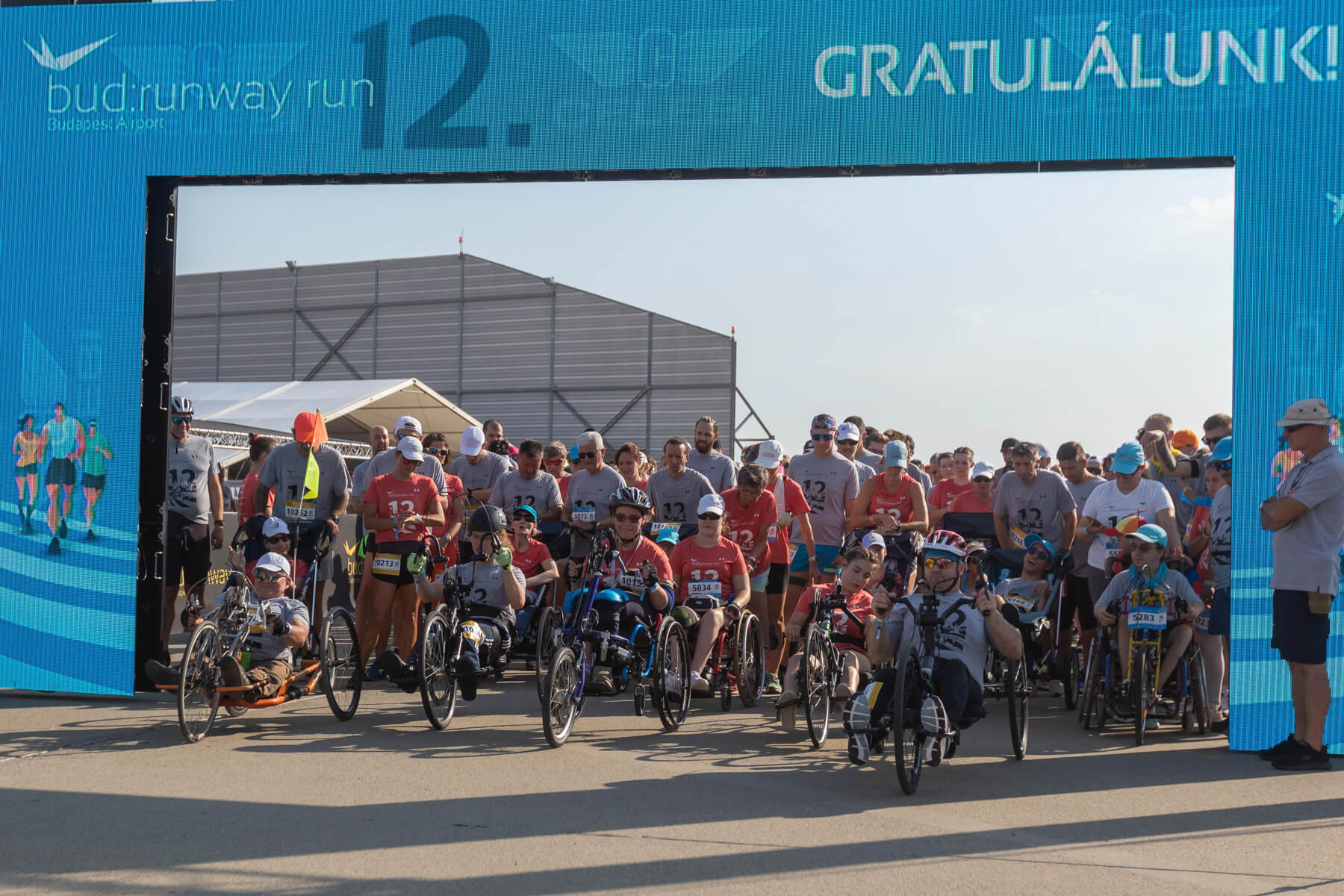 Charity Run At Budapest Airport Attracts Over 1000 Participants