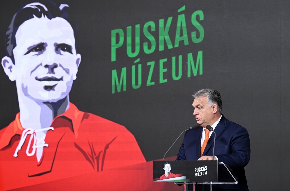 Puskas Museum in Budapest Opened by Orbán to Commemorate Legendary Hungarian Football Player