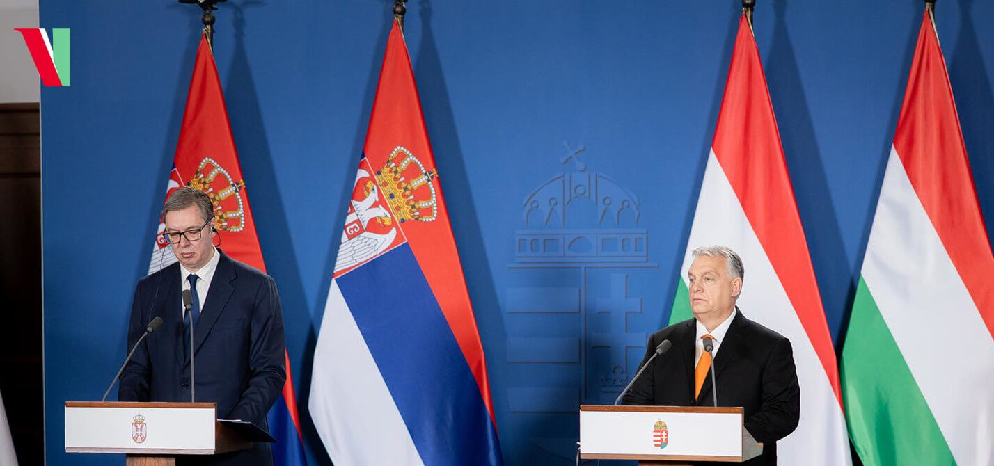 Serbia's President Hosted in Hungary at Gala Dinner