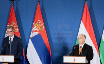 Serbia's President Hosted in Hungary at Gala Dinner
