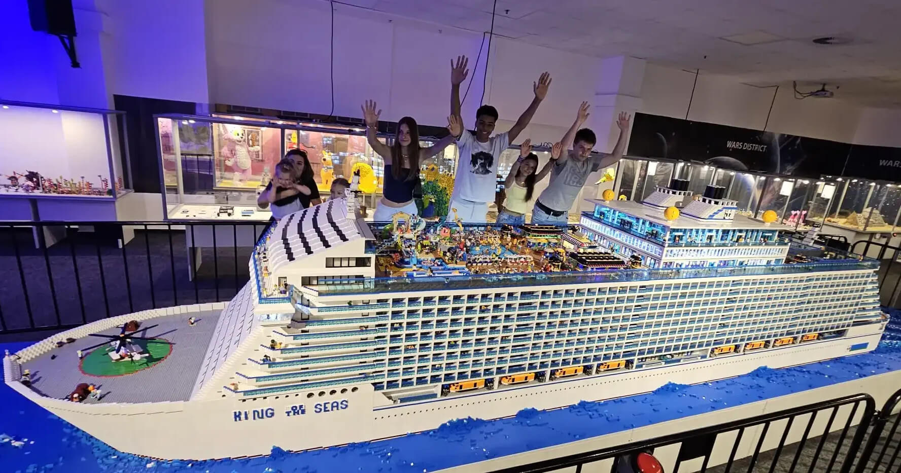 The Largest in Europe Exhibition of Models Built with LEGO® Bricks, Lurdy Shopping Centre Budapest