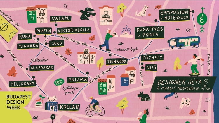 Designer Walk in the 2nd District of Budapest,  9 - 11 October