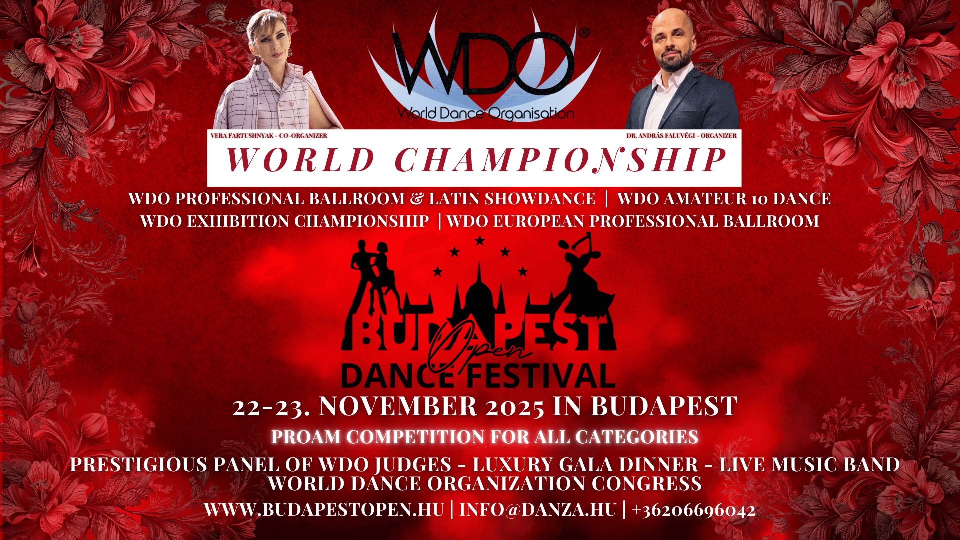 First World Dance Championship to be Held in Budapest, 22 - 23 November
