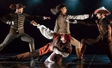 Ballet Pécs: The Three Musketeers, National Dance Theatre Budapest, 9 January