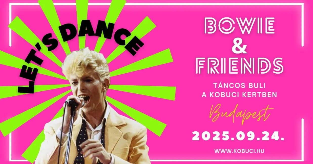 A David Bowie Tribute Night at Kobuci Kert in Budapest