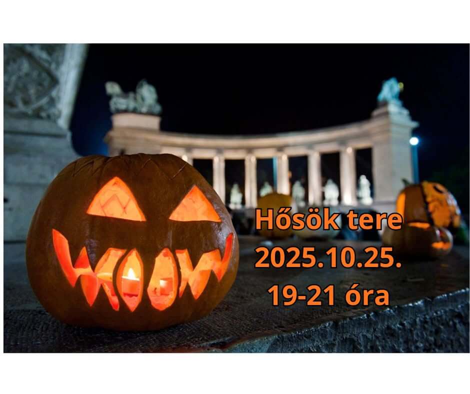 Pumpkin Lantern Festival, Heroes' Square Budapest, 25 October