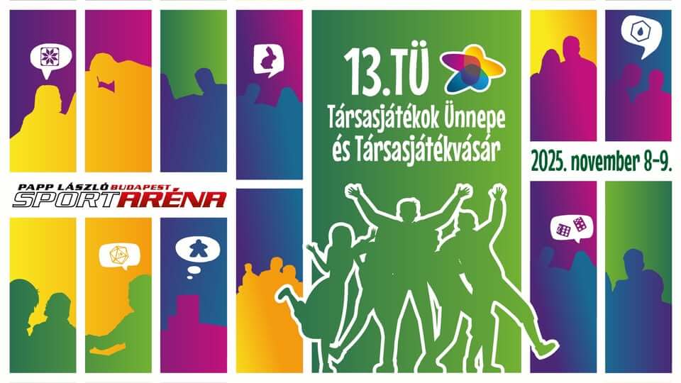 Board Game Fair, Papp László Budapest Sportaréna,  8 -  9 November