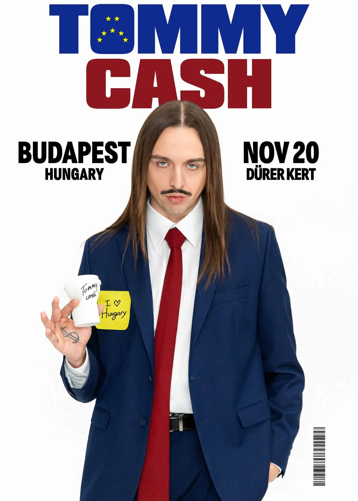Tommy Cash, Dürer Kert Budapest, 20 November