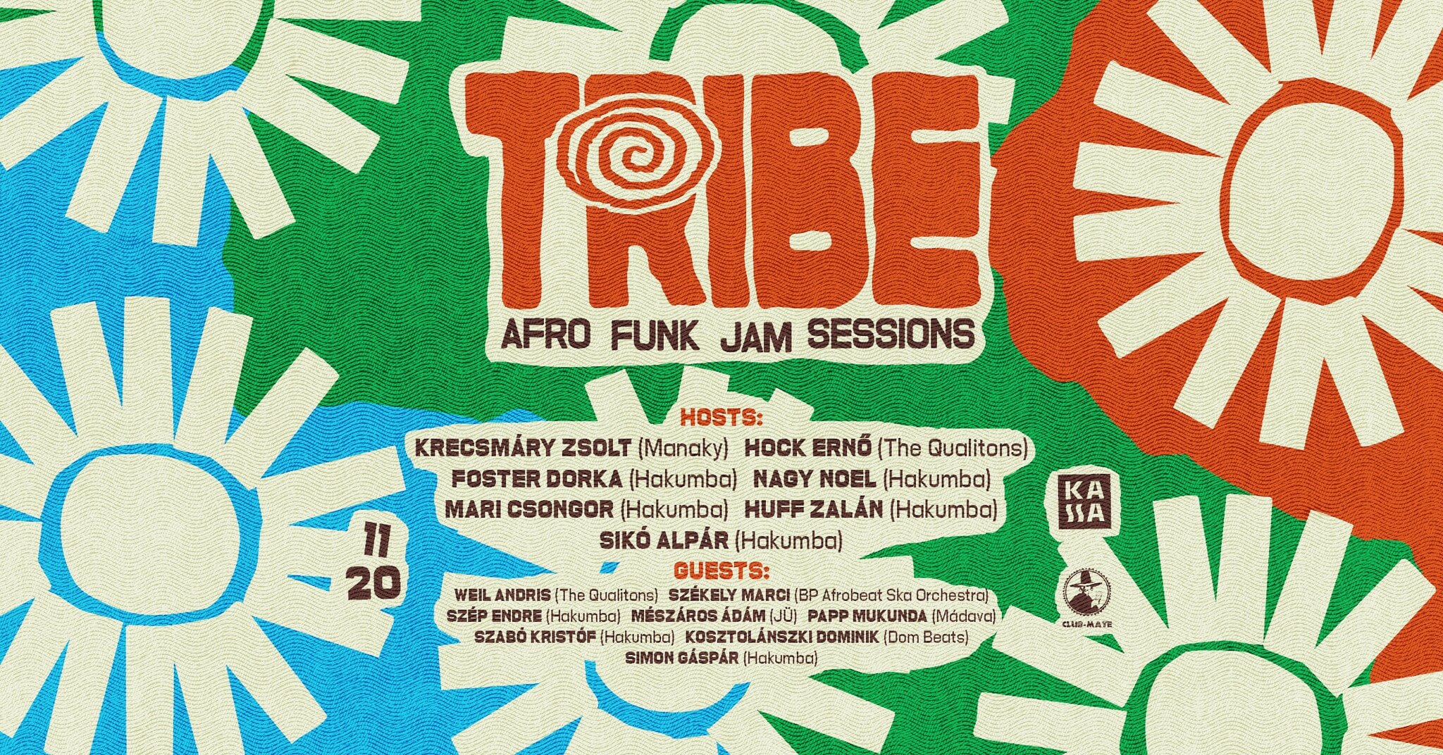 Tribe Concert, Kassa Boat, Budapest, 20 November