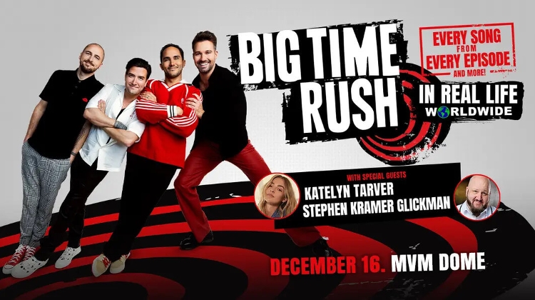 Big Time Rush, MVM Dome Budapest, 16 December