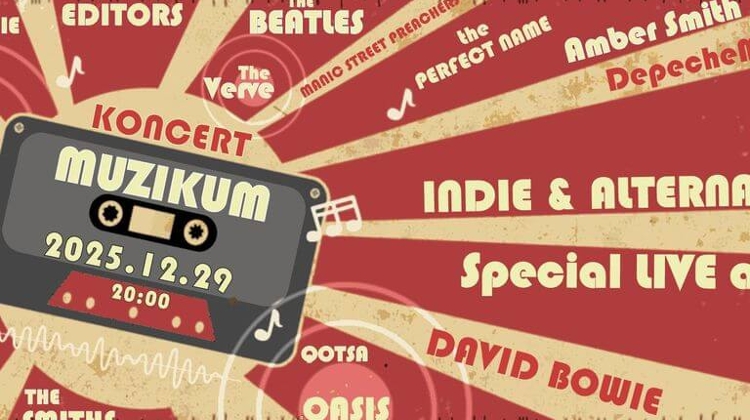 Indie & Alternative Special Live Act, Muzikum Budapest, 29 December Indie & Alternative Special Live Act, Muzikum Budapest, 29 December