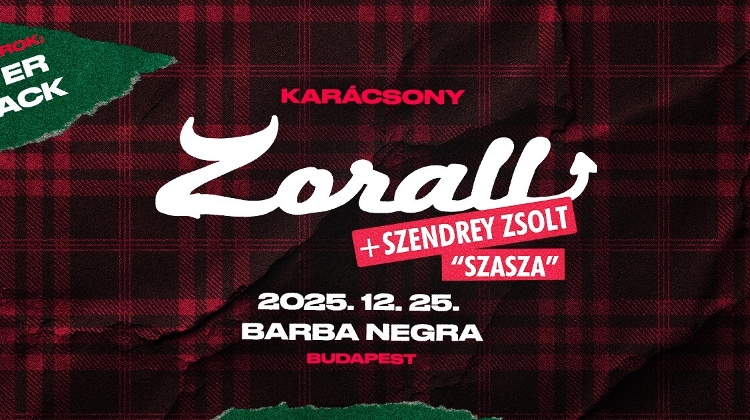 Zorall Xmas, Barba Negra Budapest, 25 December