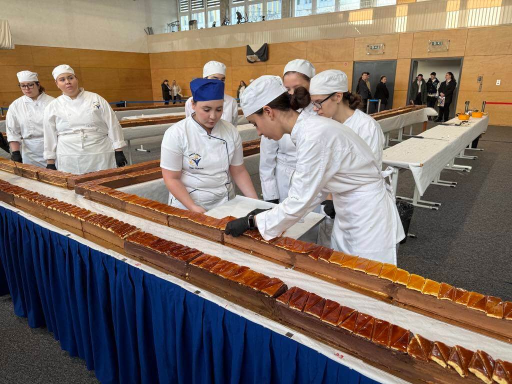 112-meter Long Hungarian Cake Sets Guinness World Record