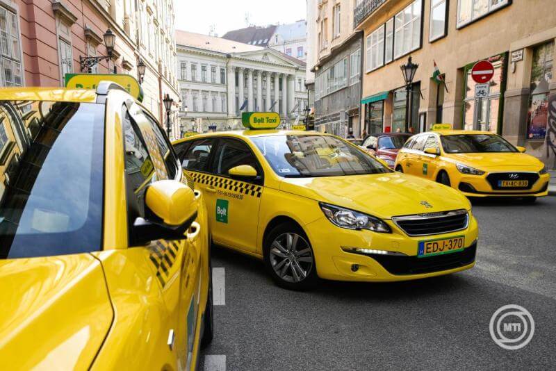Taxi Protest in Budapest -  Traffic Delays Expected Until Weekend