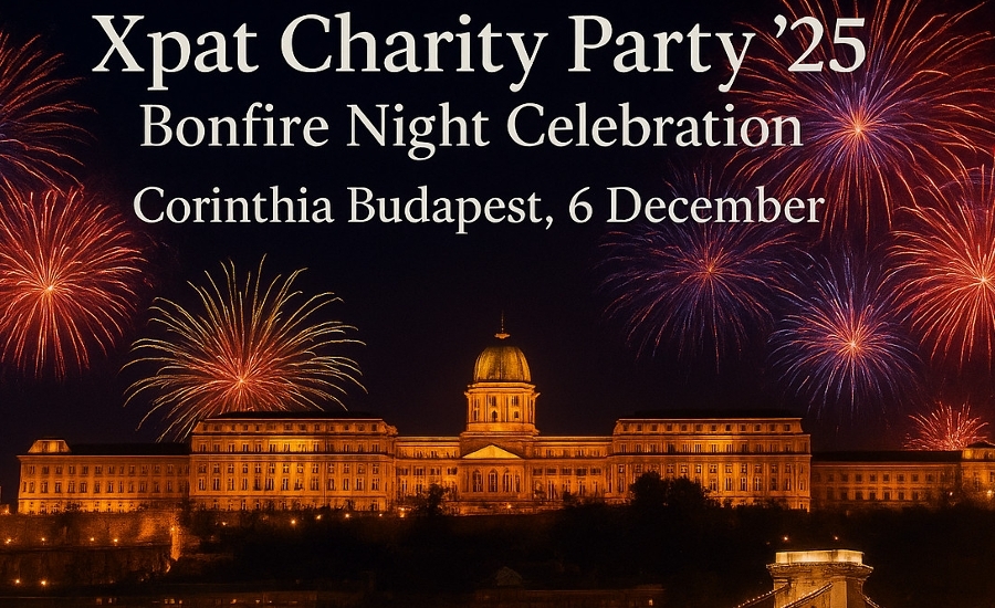 Invitation: Xpat Charity Party '25 - Bonfire Night Celebration - Merry Mikulás Edition