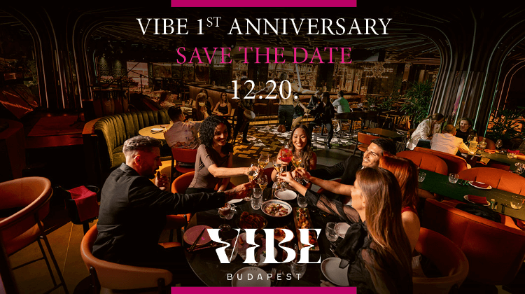 VIBE Budapest Celebrates Its 1st Anniversary on December 20th