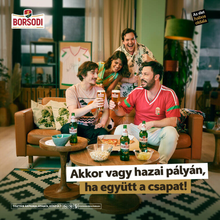Borsodi Becomes Official Beer of Hungarian Football