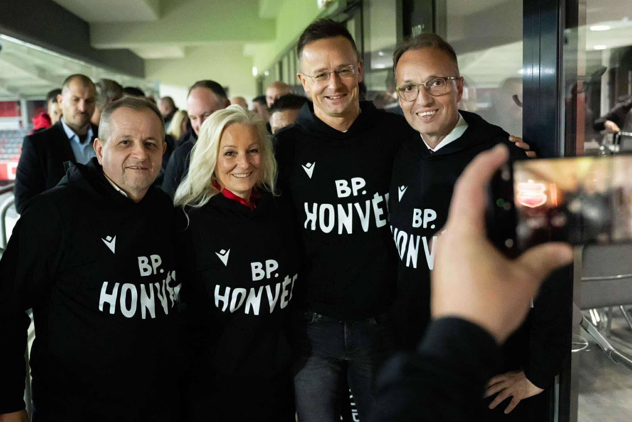 Foreign Minister Becomes New President of Budapest Honvéd Football Club