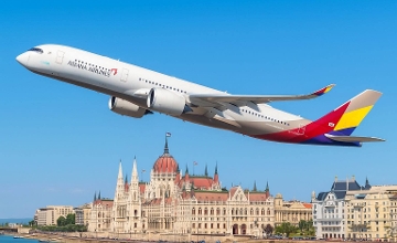 Asiana Airlines to Launch Direct Seoul-Budapest Flight