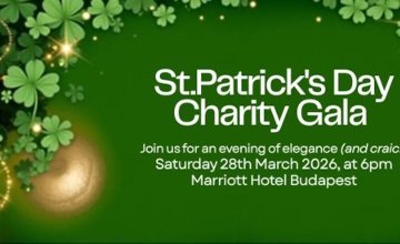 Invitation: St. Patrick’s Day Gala Celebration, Budapest Marriott Hotel, 28 March