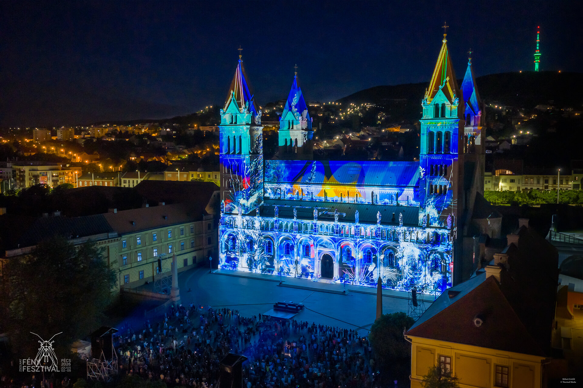 Zsolnay Light Festival Returns to Hungary with Vasarely Tribute from 2 - 5 July