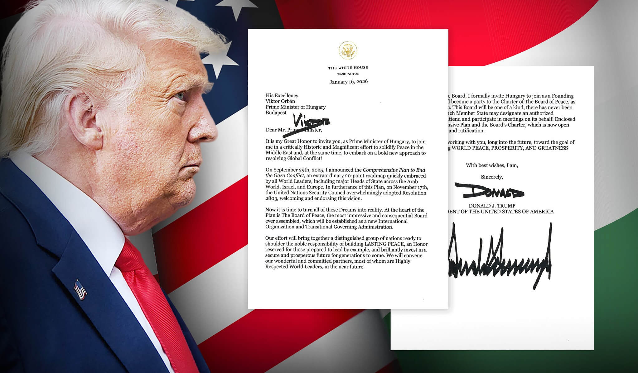 Orbán Accepts Trump's Invitation for Hungary to Join 'Gaza Board of Peace'