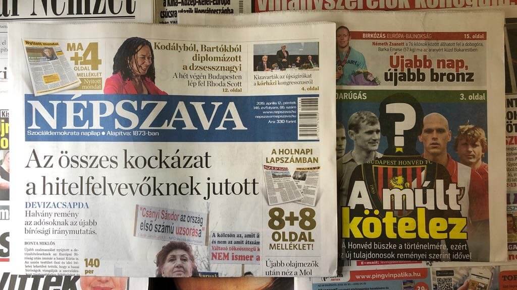 Oldest Daily Newspaper in Hungary Stops Printing