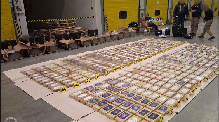 Over 500kg of Cocaine Found by Hungarian Authorities in a Banana Shipment