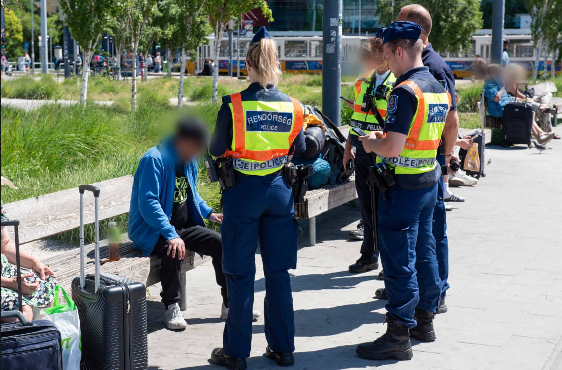 Multiple Criminals Detained in Security Sweep at Budapest's Kelenfold Rail Station