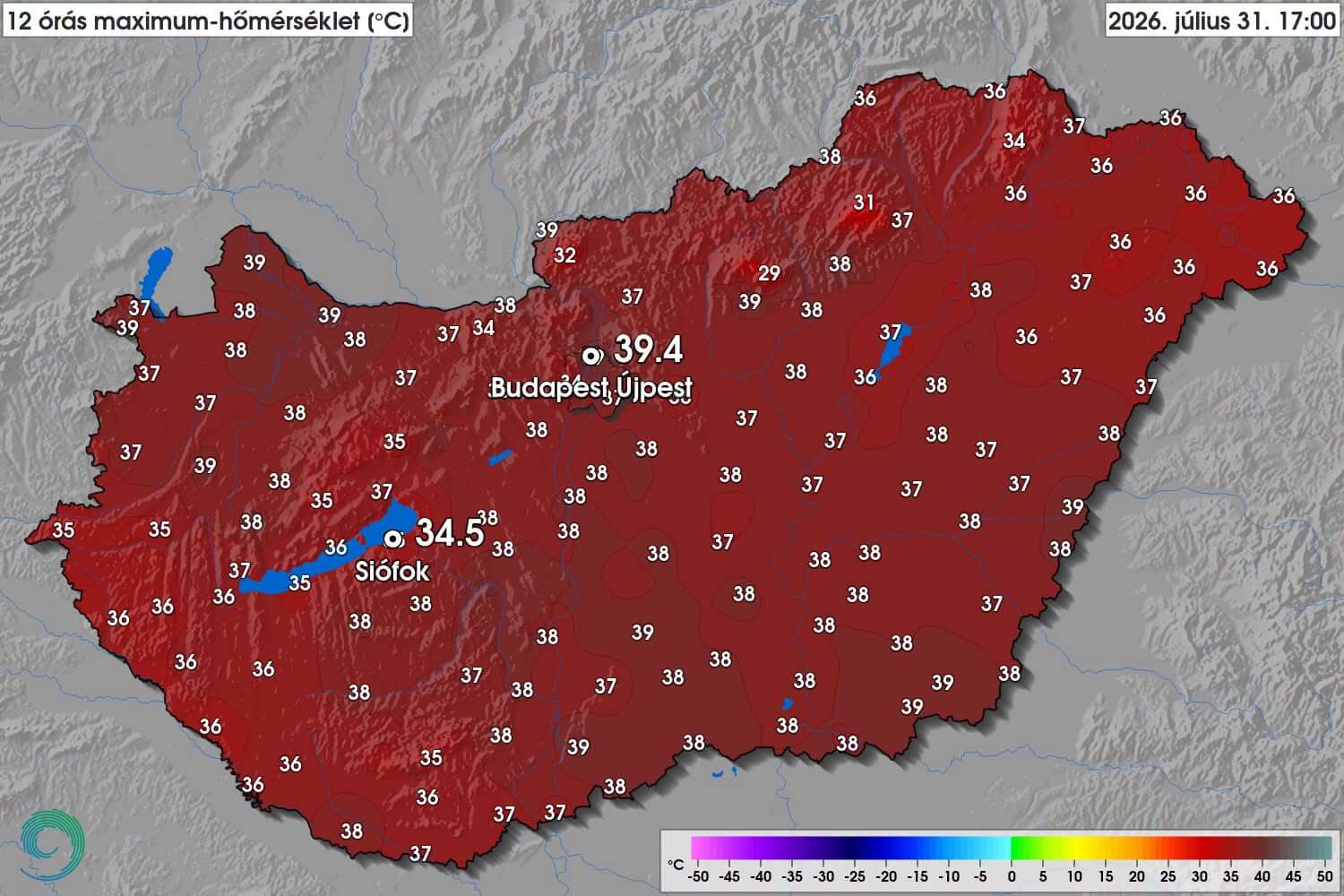 New Heat Record in Budapest