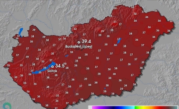 New Heat Record in Budapest