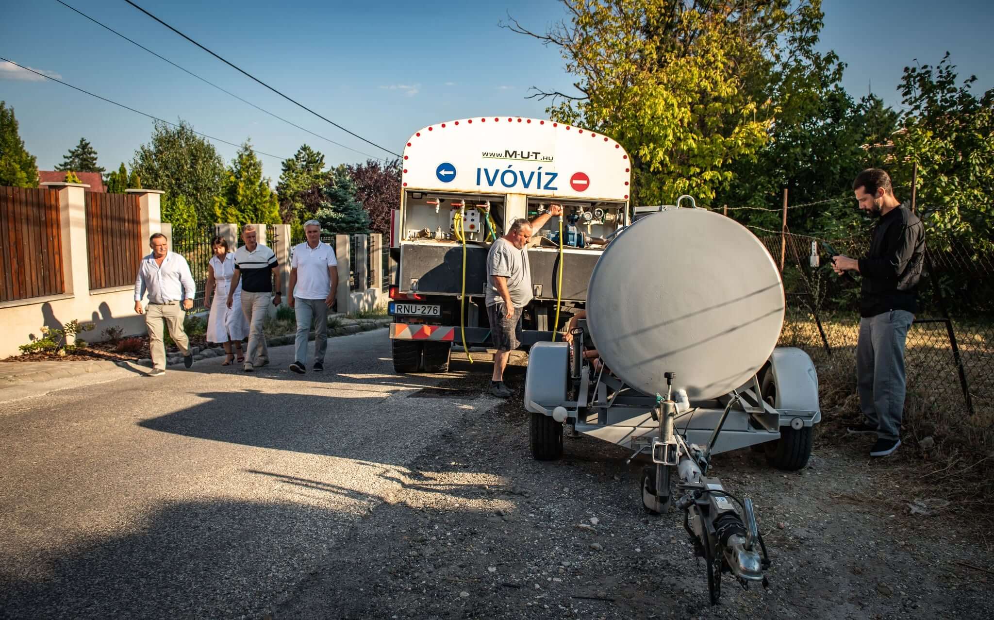 Many in Szentendre Left Without Drinking Water During Heatwave