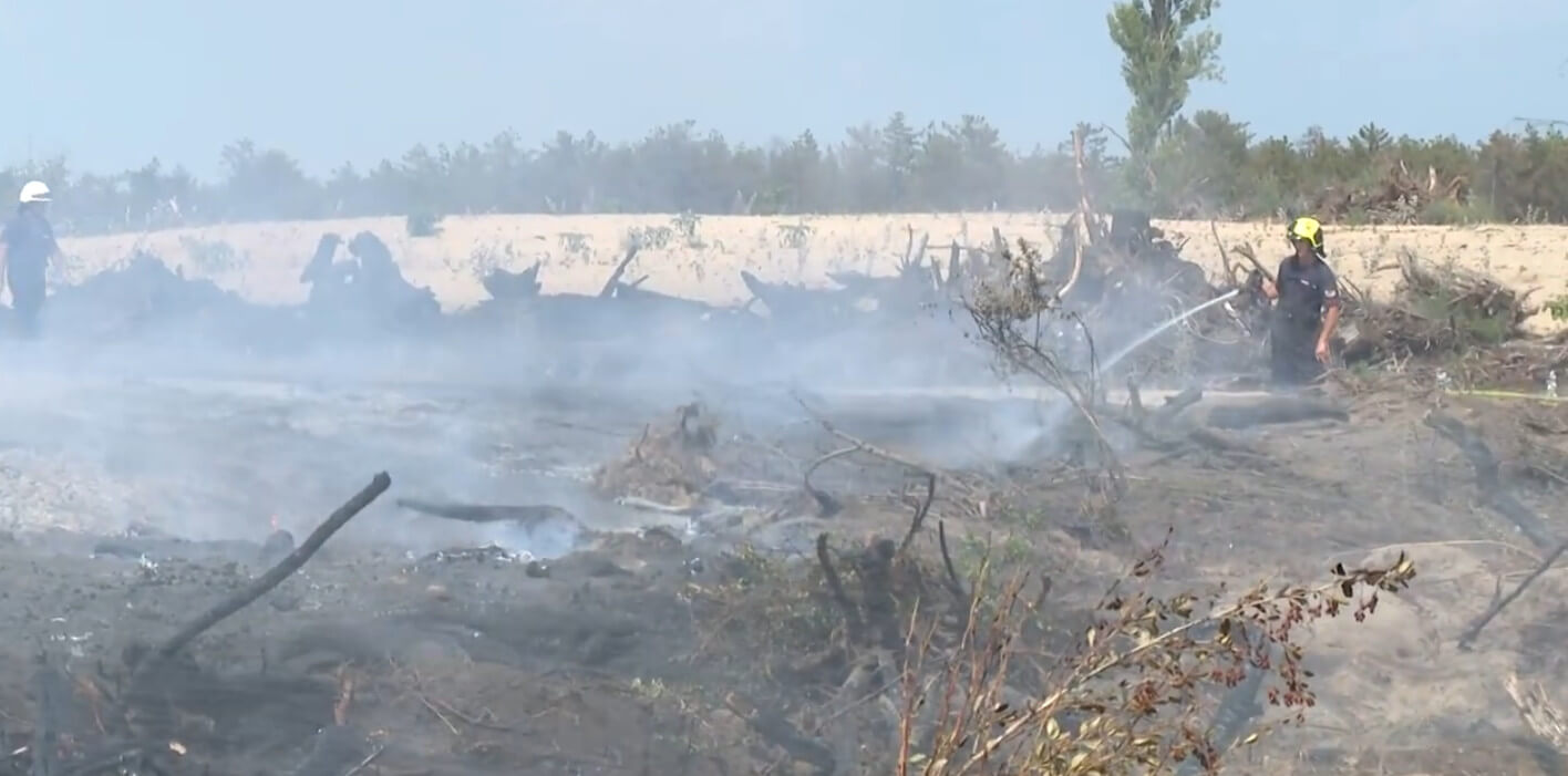 Watch: Multiple Counties in Hungary Battling Heatwave Fires