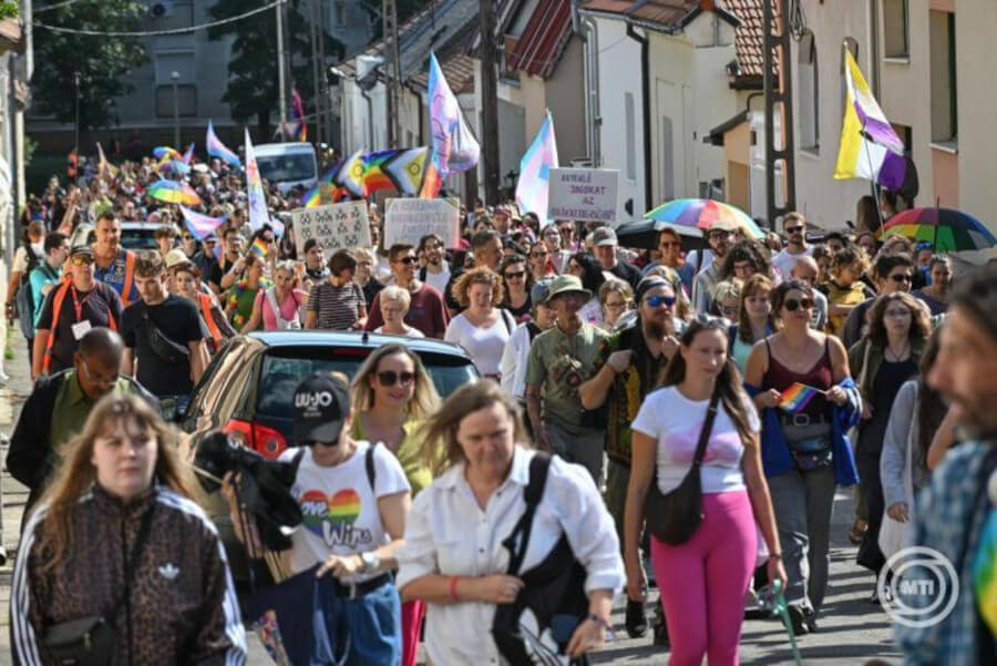 Photos: Pécs Pride Held Under Slogan 'Freedom Cannot be Banned'