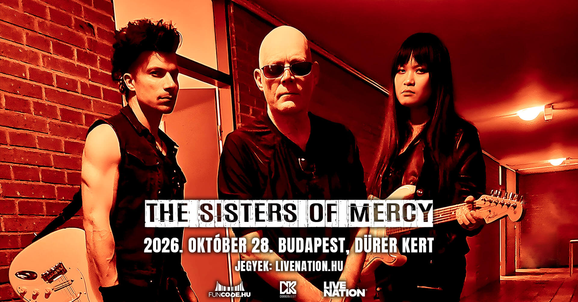 The Sisters of Mercy, Dürer Kert Budapest, 28 October
