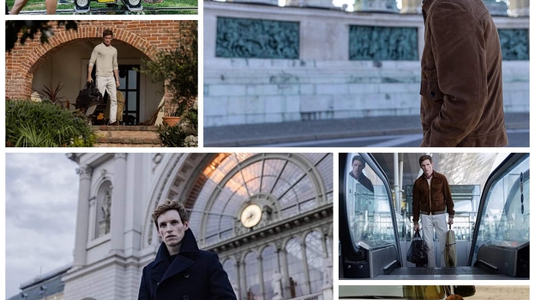 Oscar-Winning Actor Eddie Redmayne Spotted in Budapest