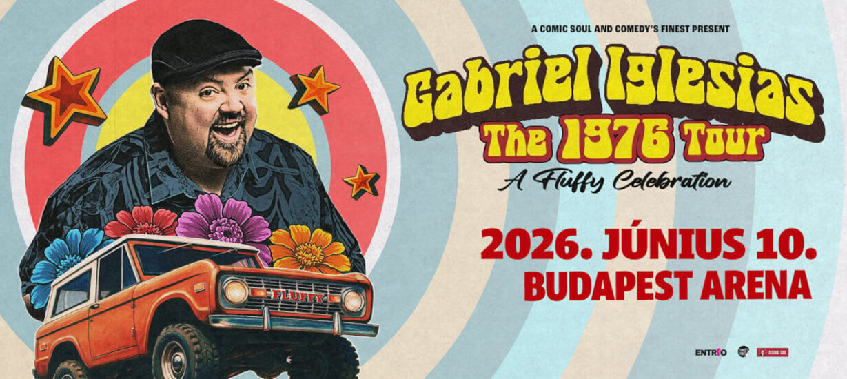Gabriel “Fluffy” Iglesias, Budapest Aréna, 10 June