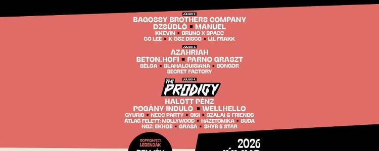 SopronFest, Sopron, 2 - 4 July SopronFest, Sopron, 2 - 4 July