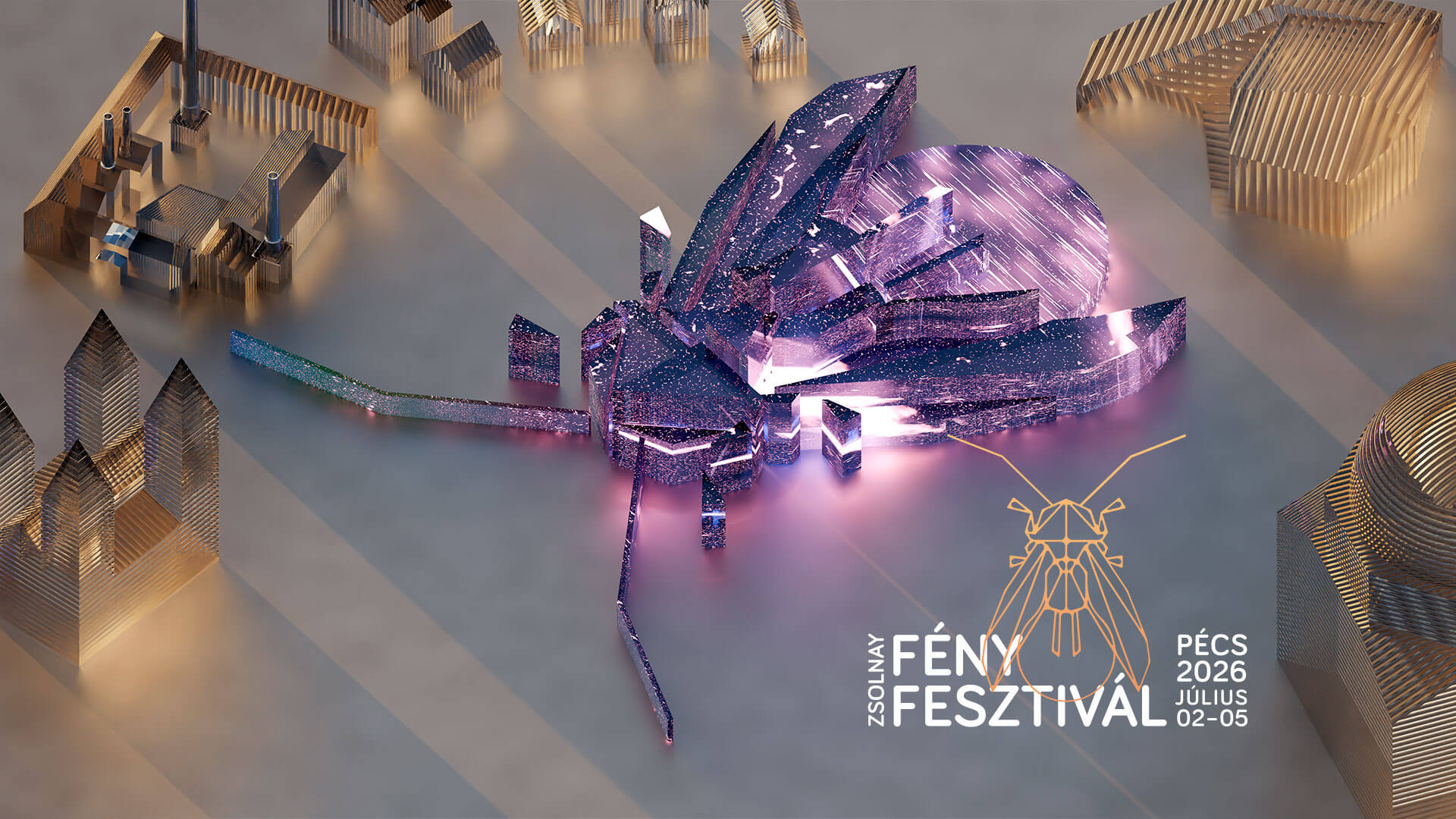 Zsolnay Light Festival, Pécs, 2 – 5 July