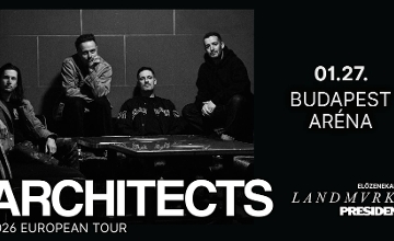 Architects Ready for Their First Arena Show in Budapest on 27 January