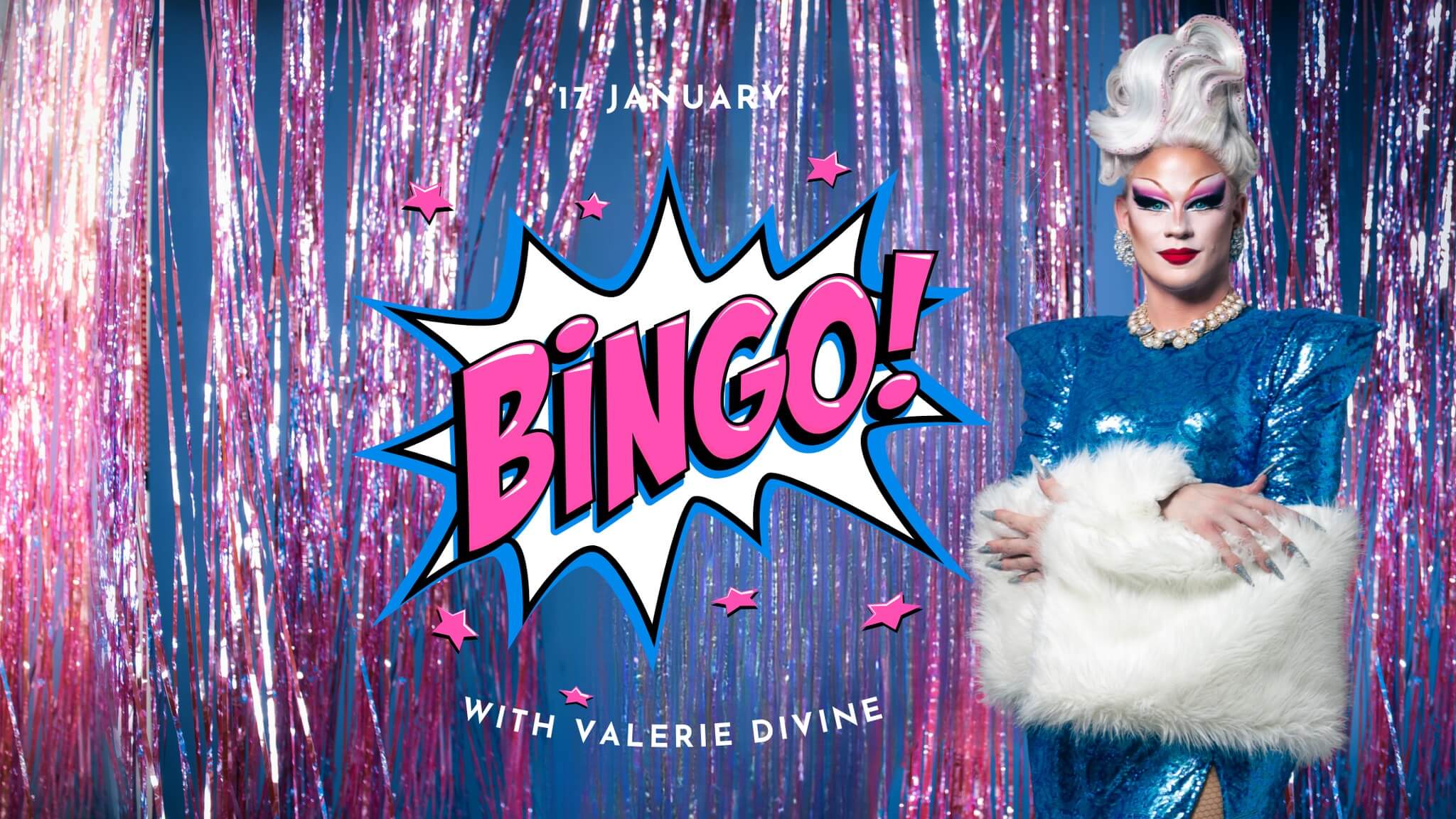 Drag Bingo with Valerie Divine, Brody House Budapest, 17 january