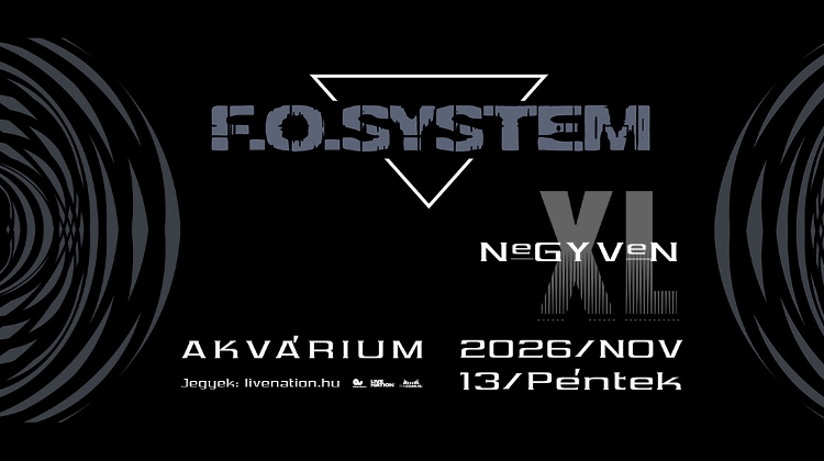 Fortieth F.O. System Anniversary Concert at Akvárium Klub Budapest on 13 November