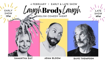 English Comedy Night: "Laugh, Brody, Laugh!" @ Brody House Budapest, 4 February