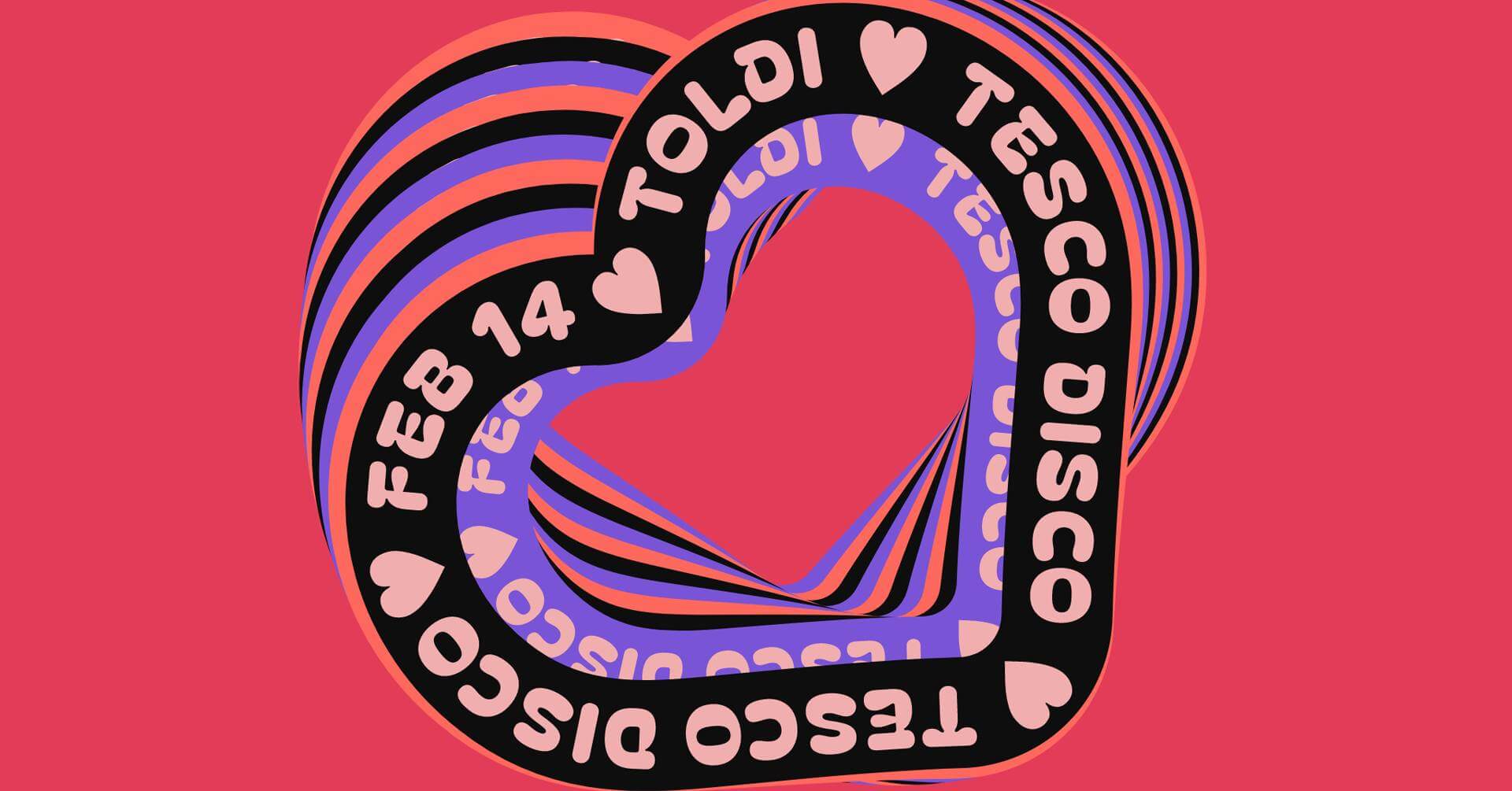 Tesco Disco -  Valentin's Special, Toldi Budapest, 14 February