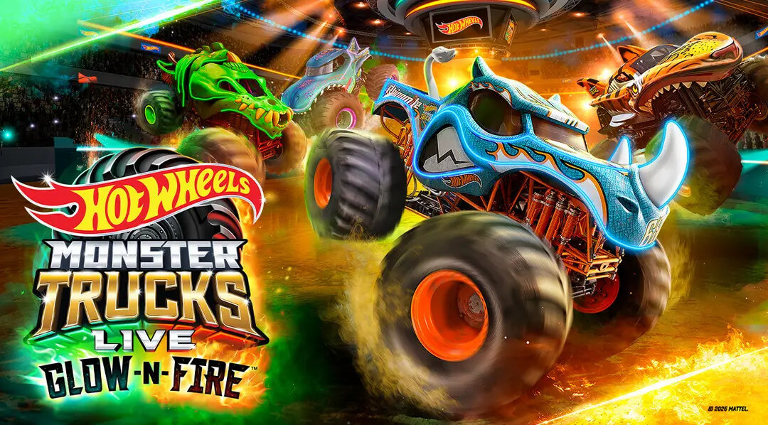 Hot Wheels Monster Trucks Live: Glow N Fire, MVM Dome, Budapest, 7 - 8 February