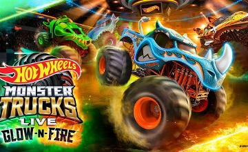 Hot Wheels Monster Trucks Live: Glow N Fire, MVM Dome Budapest, 7 - 8 February